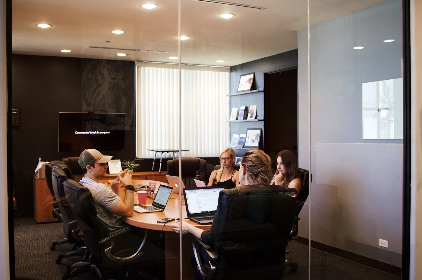 A team running the system from a quiet operator room